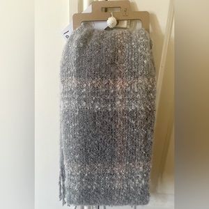 Super soft plaid scarf